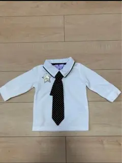美品！ネクタイ付きフォーマルシャツ　入園式