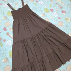 ティアードキャミワンピース