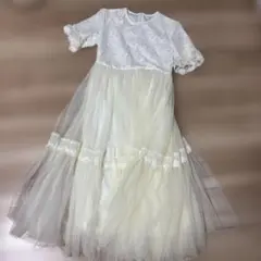 SHEIN キッズ ドレス 150cm ホワイトのサムネイル