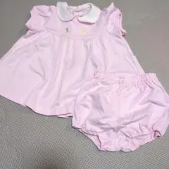 女の子　半袖　セットアップ