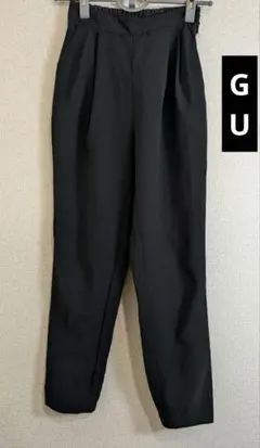 gu テーパードパンツ l