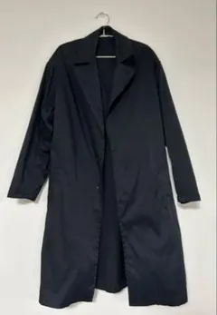 LIDNM/トレンチコート/ブラック/ナイロン