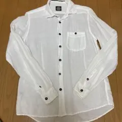 STONE ISLAND 白コットンシャツ　Ｍ　値下げのサムネイル