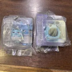 ブルーハムハム　ミニチュアパッケージチャーム　カプセルトイ 2個セット