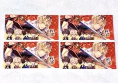 イケメン戦国 イケ戦 ステッカー シール 信長 政宗 家康 謙信 幸村 4点