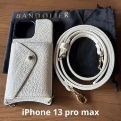 BANDOLIER ストラップ付iPhone 13 pro max ケース