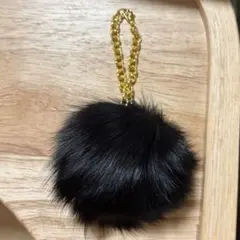 未使用 フォックス ファー チャーム