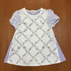 【美品】【記名なし】組曲　半袖　Tシャツ 130cm