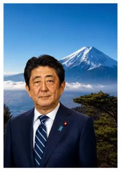 安倍晋三先生 写真 ポストカードサイズ - メルカリ