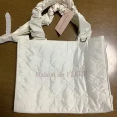 Maison de FLEUR ギャザーハンドル2WAYトートバッグのサムネイル
