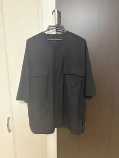 NUMERALS 半袖シャツ ブラック Lサイズ