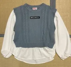 リッカリッカ　長袖カットソー　ニット　150cm