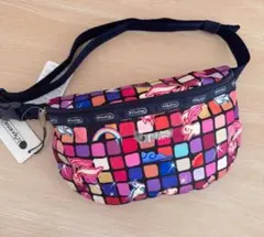 【新品】LeSportsacレスポートサック ウエストポーチ　ショルダーバッグ