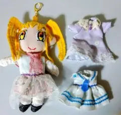 オリジナキャラクターぬいぐるみ・ドレス付き