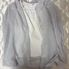 Honeys ハニーズ　タンク付シアーシャツ