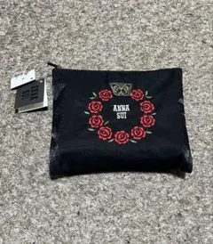 ANNA SUI 刺繍ポーチ付　エコバッグ