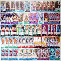 ワンピース カードゲーム約70枚 大量セット▲SR,L,P ハンコック ミホーク