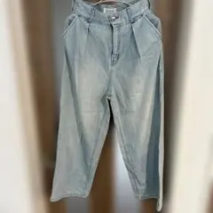 カーブパンツ デニム