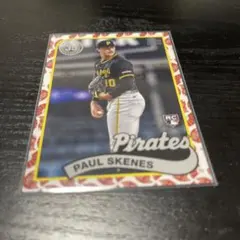 topps ポールスキーンズPIRATES RCカード