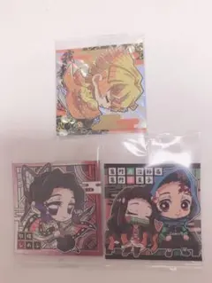 鬼滅の刃 ウエハース シール ディフォルメ デフォルメ 善逸 SR