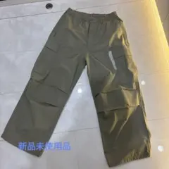 新品⭐︎GU スーパー ワイド カーゴパンツ L ベージュ