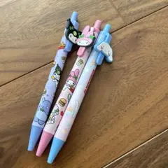 未使用　クロミ　マイメロ　シナモロール　ボールペン　モスバーガー　コラボ
