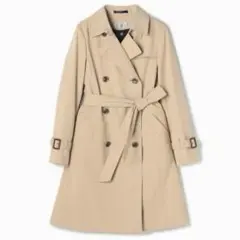 LES MUES✖️AOKI ダブルトレンチコート　撥水 防しわ　美シルエット