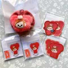 呪術廻戦 釘崎野薔薇 はぐはぐみー！ シュシュ アクスタ ステッカー 5点セット