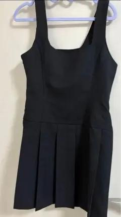 GU プリーツジャンスカ 黒 Lサイズ