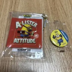 ミニオンズ くら寿司 コラボ アクリルキーホルダー 缶バッジ