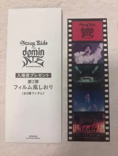 straykids スキズ 映画 入場者特典 第2弾 フィルム風しおり スンミン