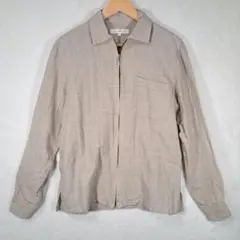JOSEPH ABBOUD ジョセフアブード コットンリネン ジップジャケット