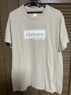 fomare Tシャツ ベージュ Lサイズ　small indies table
