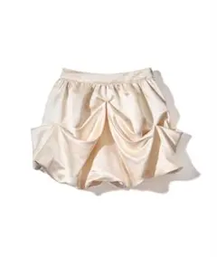 【完売品】NOTRE emor drape mini skirt