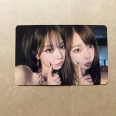 ウィンター　ジゼル　エリ　aespa ペアユニット　11/9 cd A賞