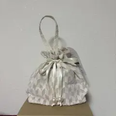 巾着バッグ 卒業式 成人式