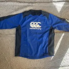 canterbury 青 長袖 ウォームアップウェア
