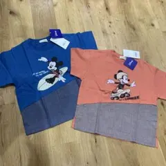 チマジロコラボ Disney ミッキー USA セットアップ 120 - メルカリ