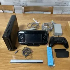 任天堂 Wii U ブラック本体 32GB WUP-101(01) センサーバー