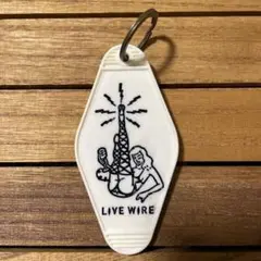 ホワイト 新品未使用 TCSS KEY RING キータグ