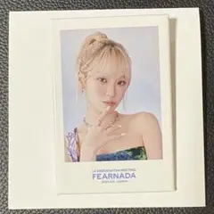 LESSERAFIM FEARNADA チェウォン　缶バッジ