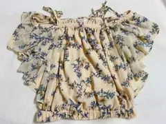 Andemiu オフィショル トップス 花柄のサムネイル