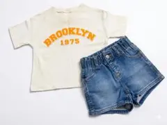 ZARA babyGAP 2点セット 80cm Tシャツ デニムショートパンツ⁠のサムネイル