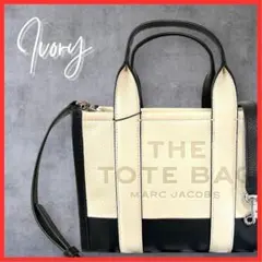 【人気定番】MARCJACOBS マークジェイコブス アイボリー ミニトート