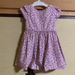 ラルフローレンの花柄 半袖ワンピース 80cm