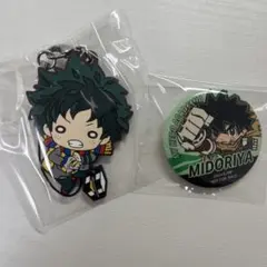 【ヒロアカ】 にとたんラバーマスコット　くら寿司　緑谷出久