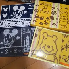 ミッキー・プーさん タオルセット 2セット