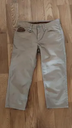 【エドウィン】チノパン　ベージュ　クロップドパンツ　28　4546