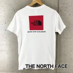 THE NORTH FACE ノースフェイス 両面ロゴプリント Tシャツ S