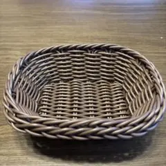 ブラウン　 長方形バスケット(小) 8個